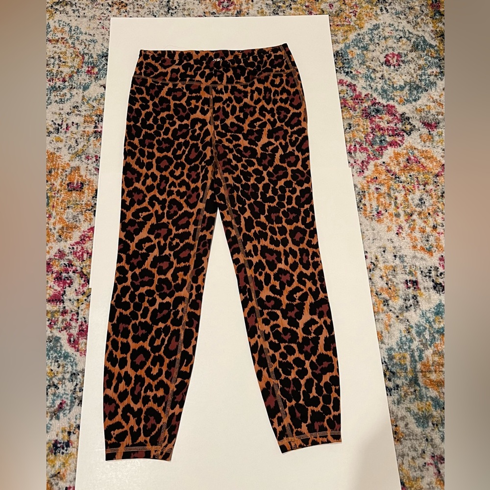 J Crew weekend leopard print leggings - Picture 4 of 9